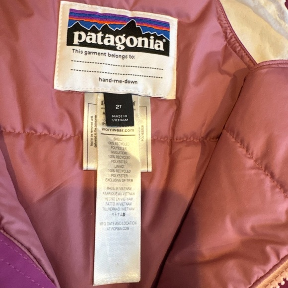 Patagonia snow pile bib 2T, snow suit, snow pants - Picture 5 of 11